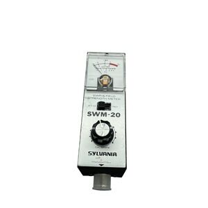 Sylvania SWM-20 SWR Field Strength Meter Vintage Radio Transmitter Tester Japan
